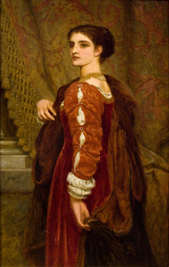 A arte de Charles Edward Peruginis A Sideways Glance by Charles Edward Perugini | Arte | Arte, artista, pintura