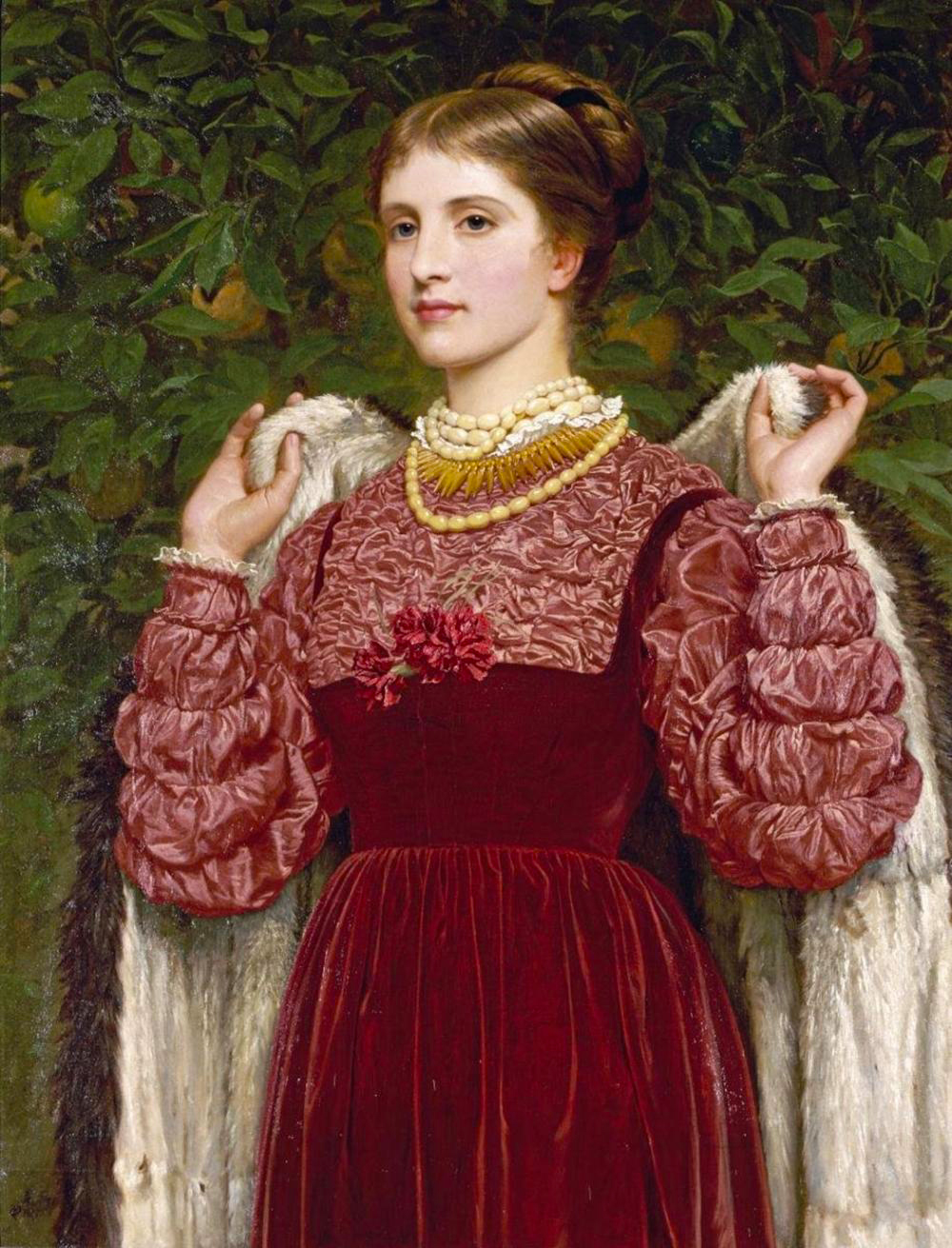 A arte de Charles Edward Peruginis Dressing Up 1870 by Charles Edward Perugini | Arte | Arte, artista, pintura