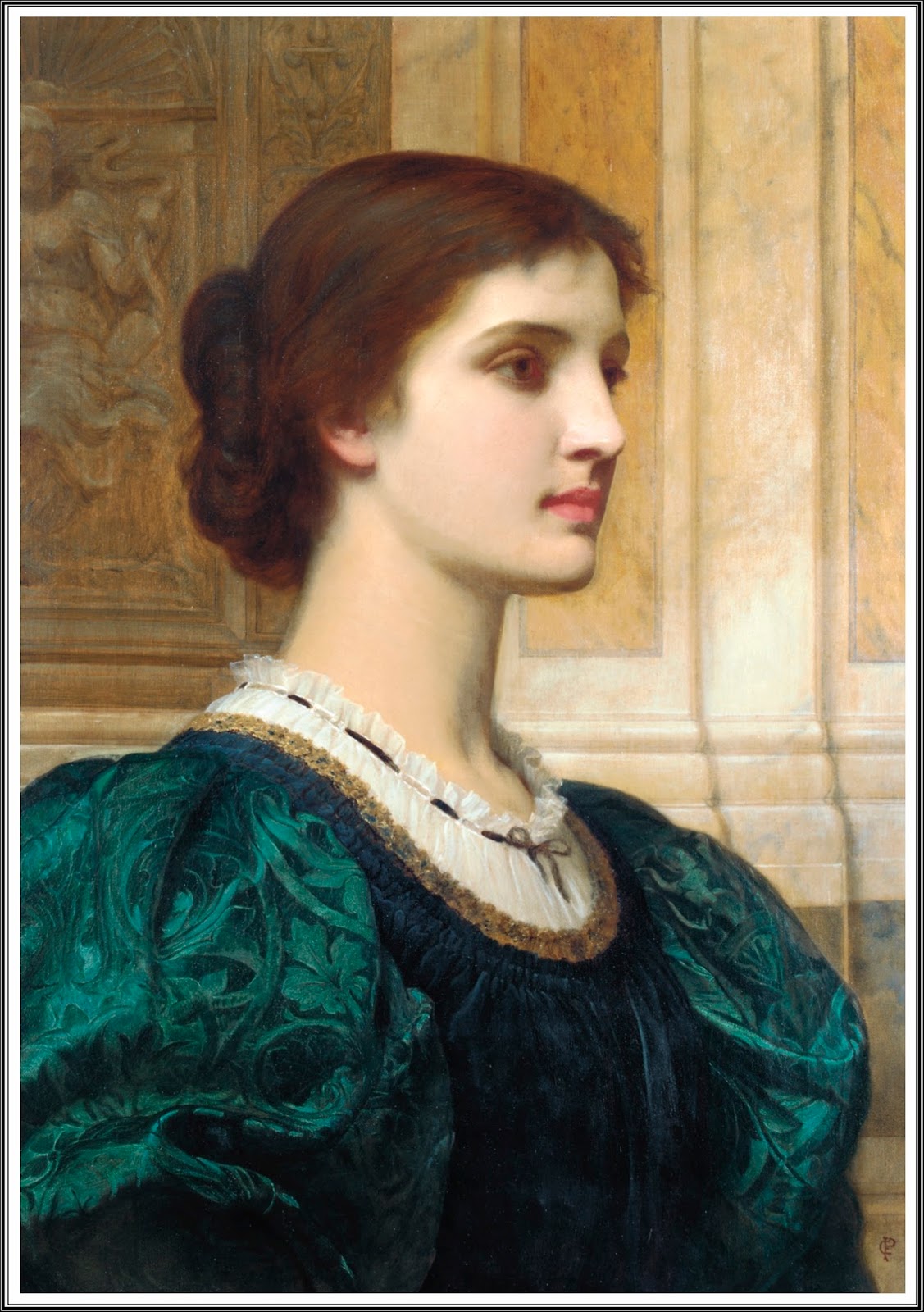 A arte de Charles Edward Peruginis Kate 1870 by Charles Edward Perugini | Arte | Arte, artista, pintura