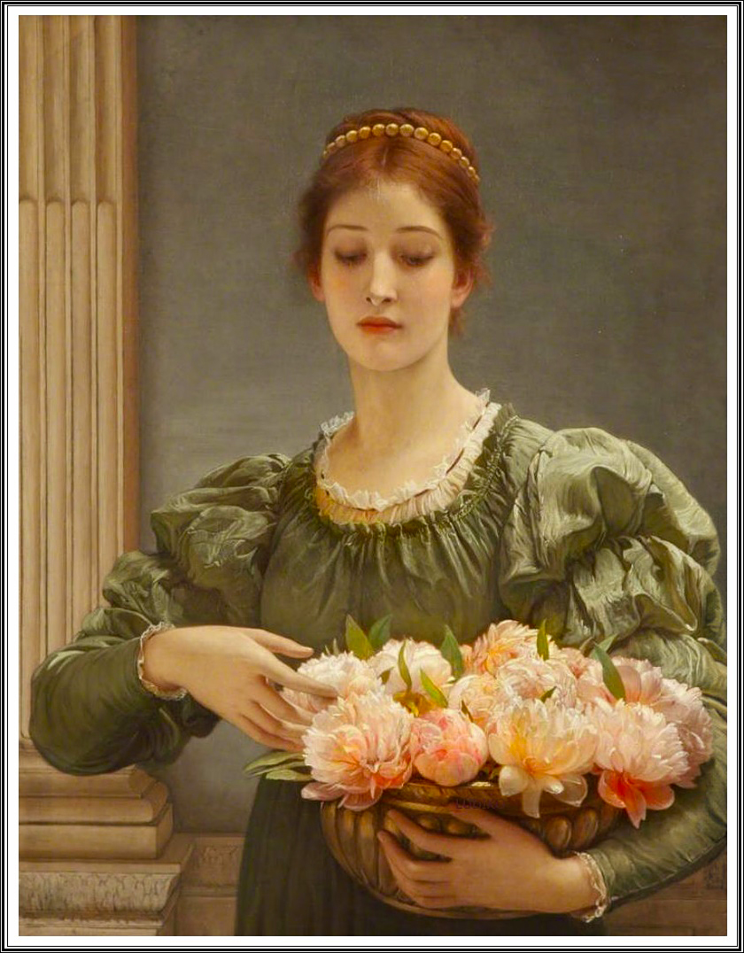 A arte de Charles Edward Peruginis Peonies 1887 by Charles Edward Perugini 1839 1918 | Arte | Arte, artista, pintura