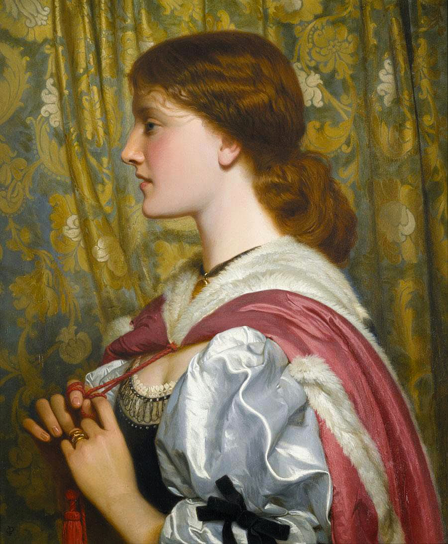 A arte de Charles Edward Peruginis Silvia 1888 by Charles Edward Perugini | Arte | Arte, artista, pintura