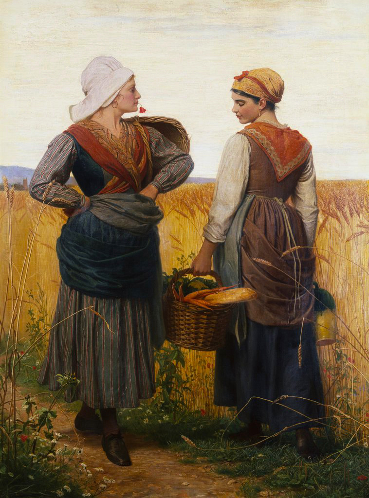 A arte de Charles Edward Peruginis The Rivals 1876 by Charles Edward Perugini | Arte | Arte, artista, pintura