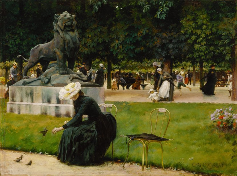 A arte de Charles Courtney Curran a294d0a98b00 | Arte | Arte, artista, pintura
