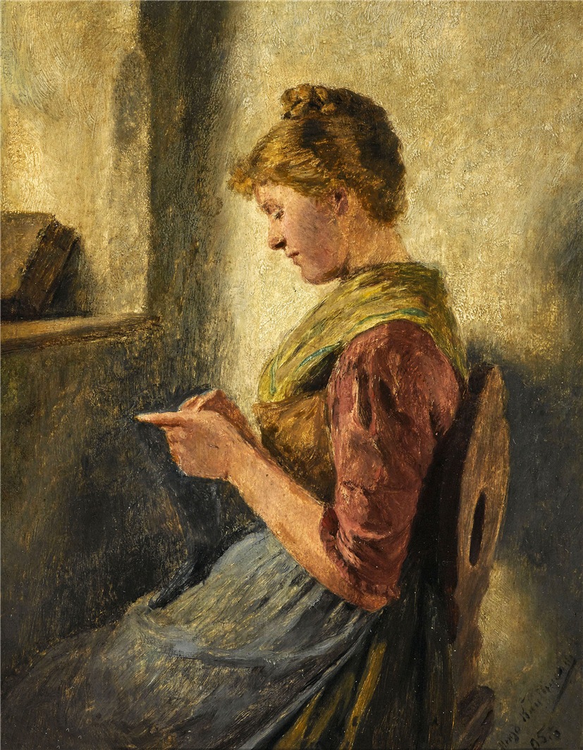 A arte de Hugo Wilhelm Kauffmann c2e5a3ddcf44 | Arte | Arte, artista, pintores, pintura