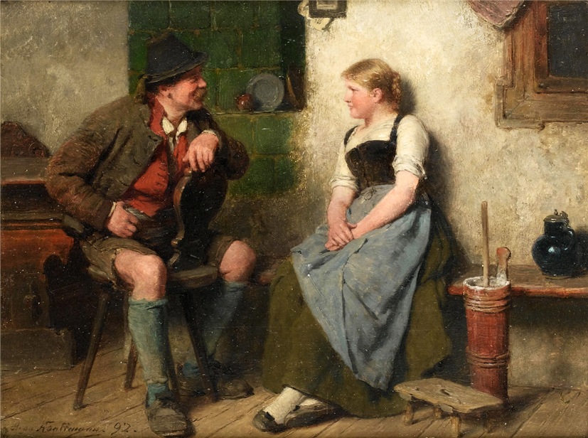 A arte de Hugo Wilhelm Kauffmann d641de4d7ab1 | Arte | Arte, artista, pintores, pintura
