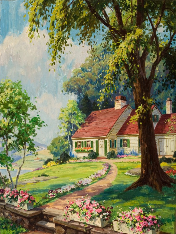 A arte de Henry Hintermeister df752b9f374d | Arte | Arte, ilustração, ilustrador