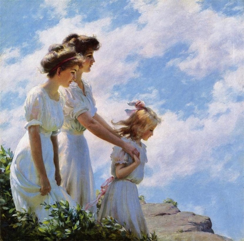 A arte de Charles Courtney Curran e40fa492746d | Arte | Arte, artista, pintura