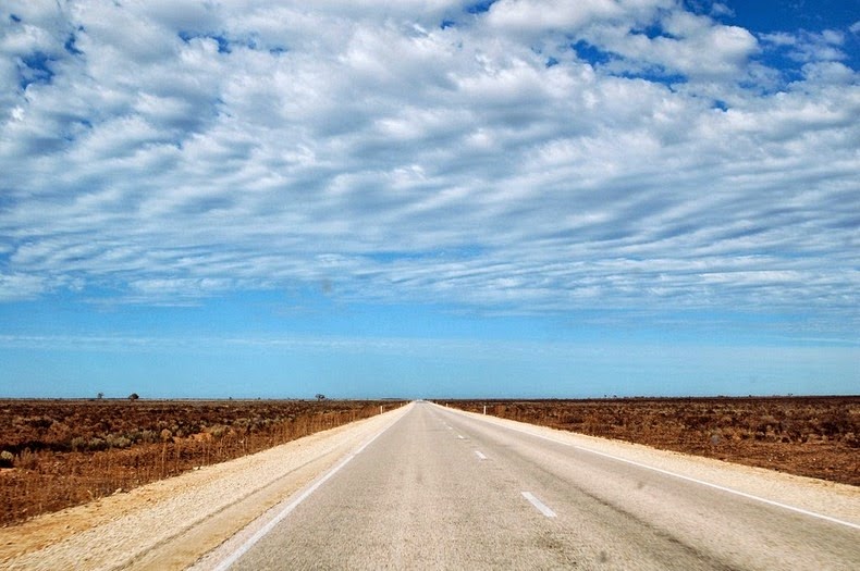Foto gump do dia: A maior estrada reta da Austrália eyre highway 2 | Foto gump do dia | austrália, foto, incrível, lugares