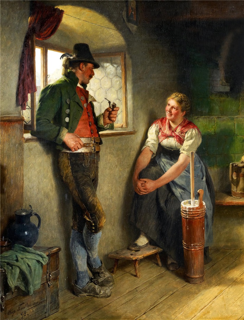 A arte de Hugo Wilhelm Kauffmann f08c16130c4d | Arte | Arte, artista, pintores, pintura