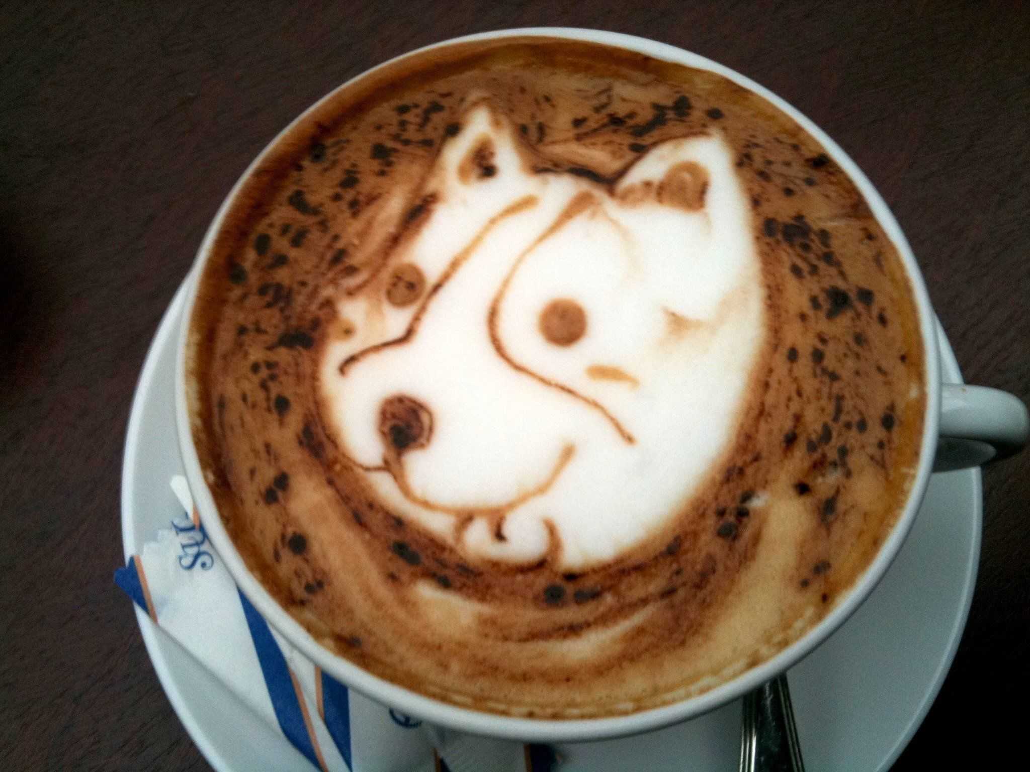 Latte art: Café colorido, com obra de arte, desenhos e até com barata latte art 8 | Curiosidades | Arte, arte no café, café, curioso, espuma, latte