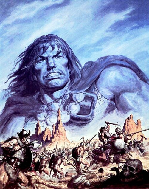 A arte de Earl Norem 3f397ff331dea4583e0e067a9b479fdb | Arte | artista, capa, conan, ilustração, marvel, pintor, pintura, revista