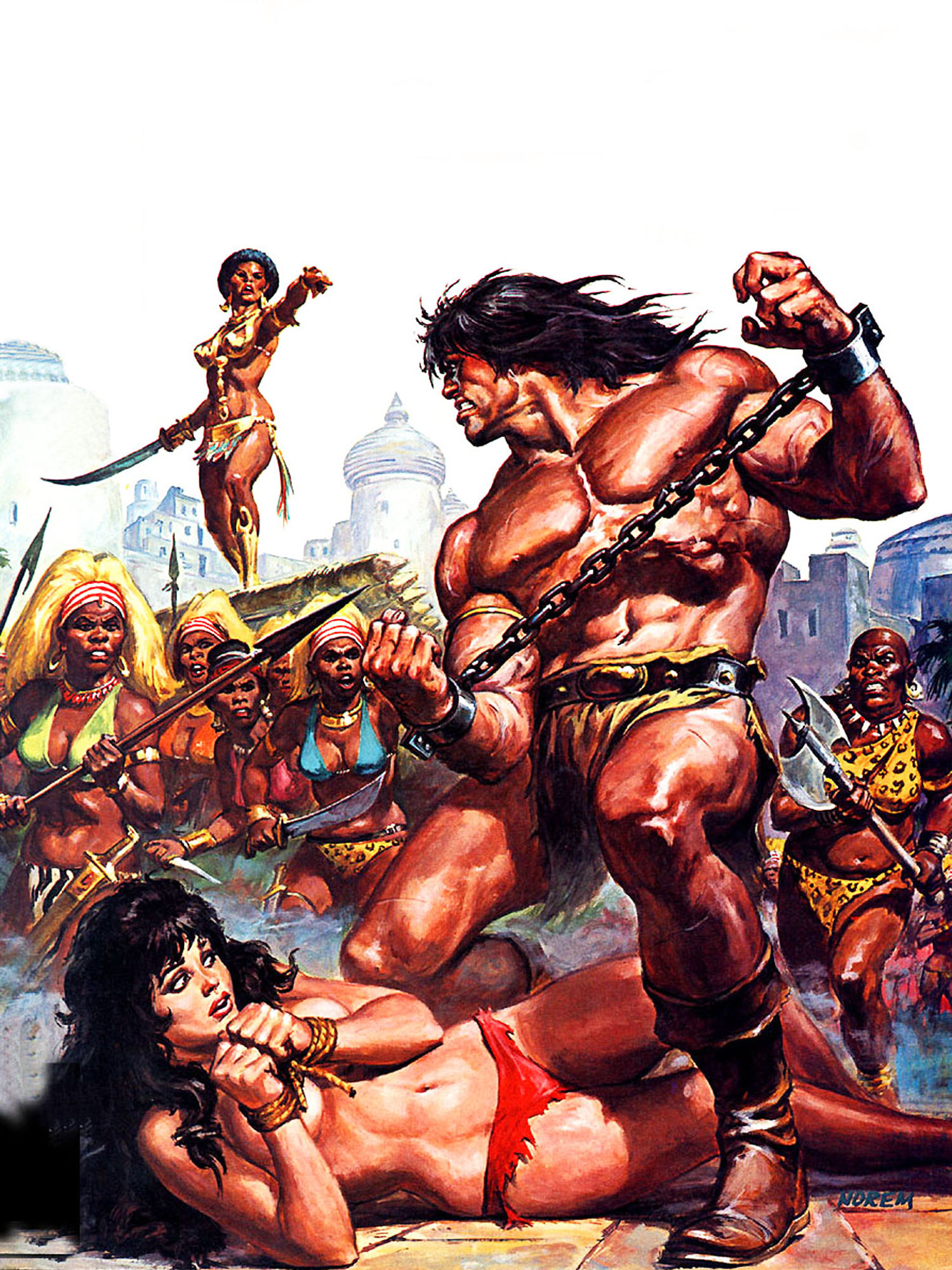 A arte de Earl Norem 41 Earl Norem | Arte | artista, capa, conan, ilustração, marvel, pintor, pintura, revista