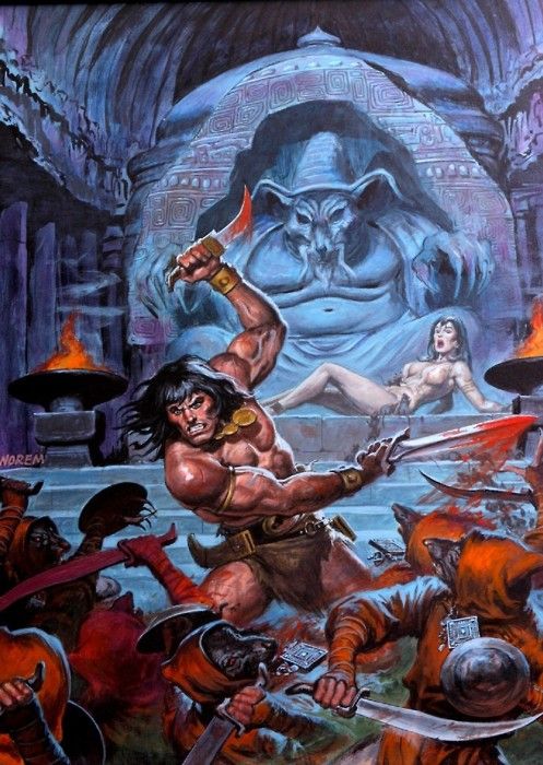 A arte de Earl Norem 4cf807ea4099ed34e15fd67f7b3be82e | Arte | artista, capa, conan, ilustração, marvel, pintor, pintura, revista