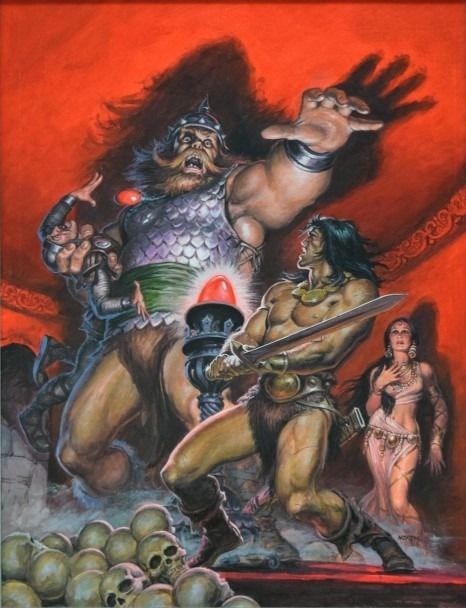 A arte de Earl Norem 51b52997b126bd59c3e85f4d8201ea96 | Arte | artista, capa, conan, ilustração, marvel, pintor, pintura, revista