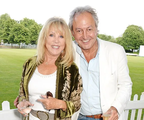 Pattie Boyd e seu atual marido Pattie Boyd e seu atual marido