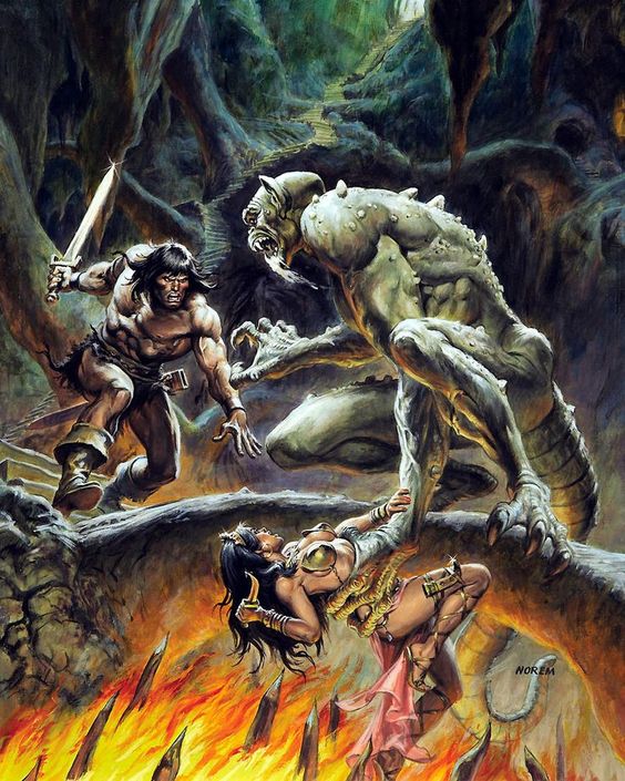 A arte de Earl Norem 5f69f9a53bc3c01d1e087a884032e9c4 | Arte | artista, capa, conan, ilustração, marvel, pintor, pintura, revista