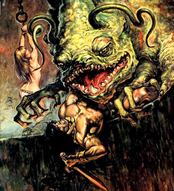 A arte de Earl Norem 8cd153cf3f7f3354a48eccd84f110775 | Arte | artista, capa, conan, ilustração, marvel, pintor, pintura, revista