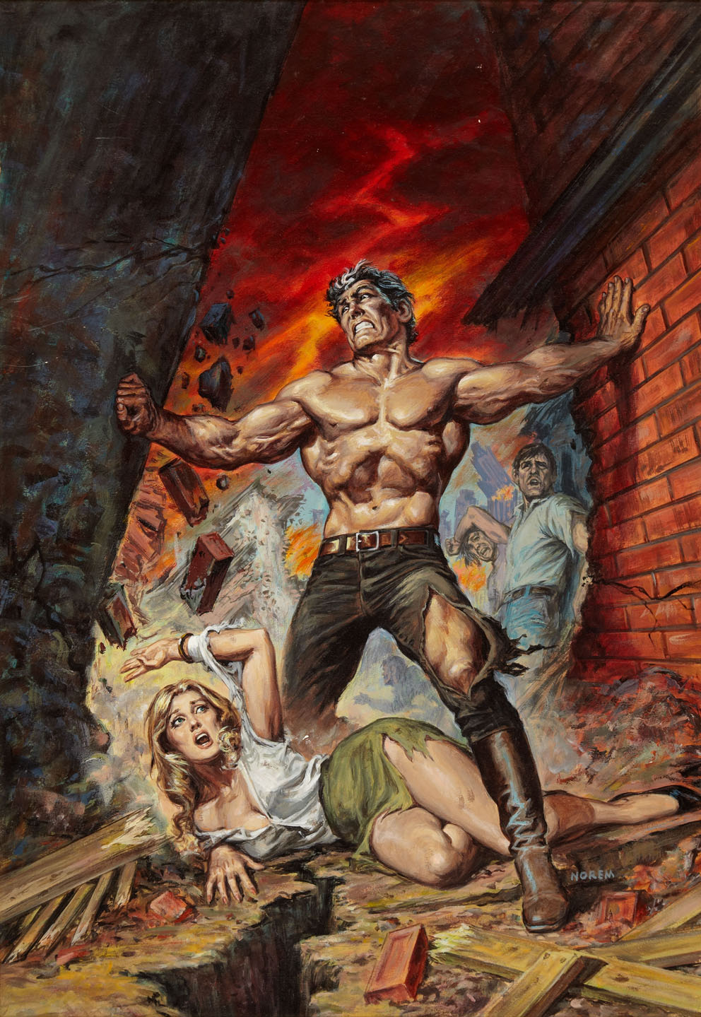 A arte de Earl Norem Man God | Arte | artista, capa, conan, ilustração, marvel, pintor, pintura, revista