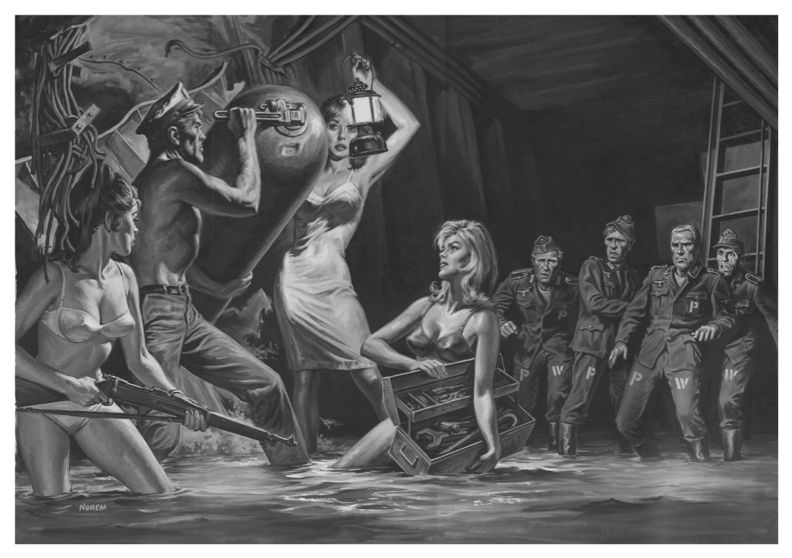 A arte de Earl Norem Norem Trapped 97 Days | Arte | artista, capa, conan, ilustração, marvel, pintor, pintura, revista