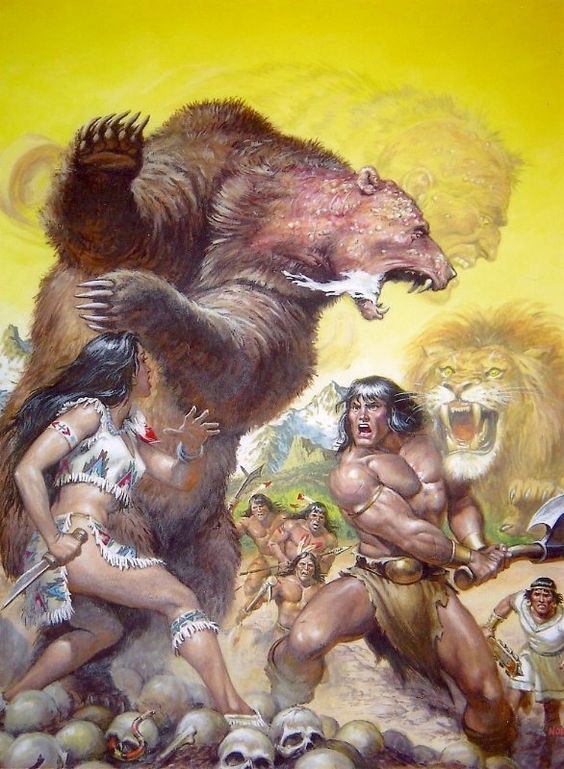 A arte de Earl Norem affbd723a86a1e212e6aa27f82b90cbd | Arte | artista, capa, conan, ilustração, marvel, pintor, pintura, revista