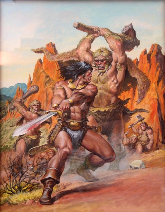 A arte de Earl Norem d21a887ec7f06bbd7b429064d74c0468 | Arte | artista, capa, conan, ilustração, marvel, pintor, pintura, revista