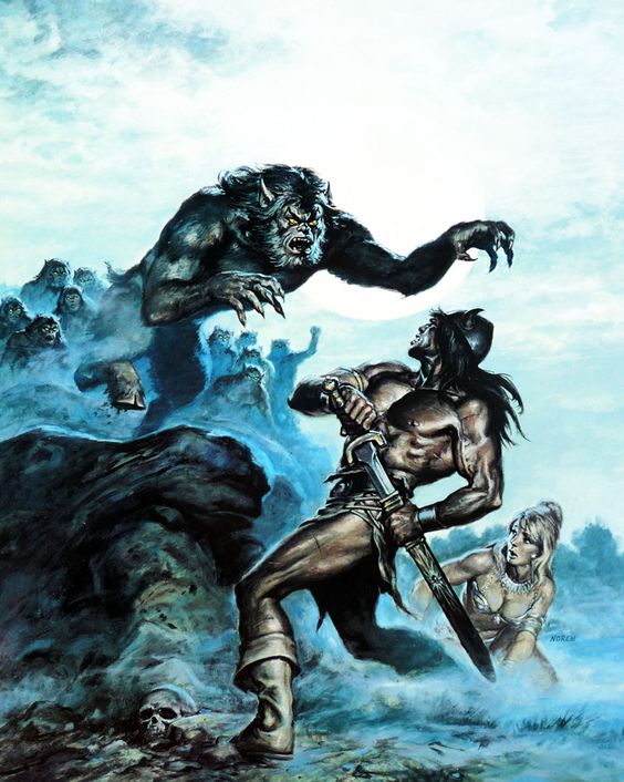 A arte de Earl Norem df2c6c51902948979274f183a54cc7ab | Arte | artista, capa, conan, ilustração, marvel, pintor, pintura, revista