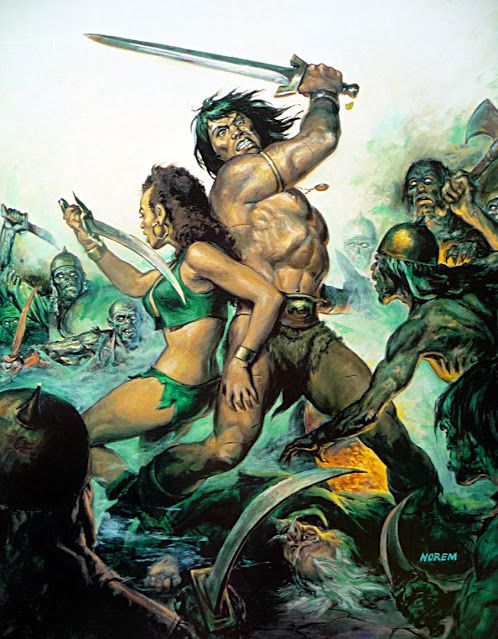 A arte de Earl Norem ff5bfa41450a863e07a5c444862e8dde | Arte | artista, capa, conan, ilustração, marvel, pintor, pintura, revista