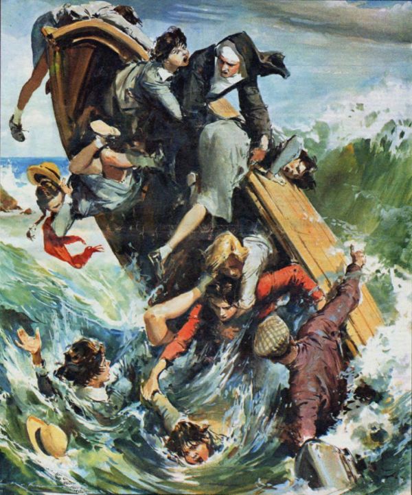 Walter Molino e as 40 capas do Domenica del Corriere onde deu muito ruim 1464532160 1 | Arte | artista, capa, del correire, domenica, ilustração, ilustrador, italia, molino, walter