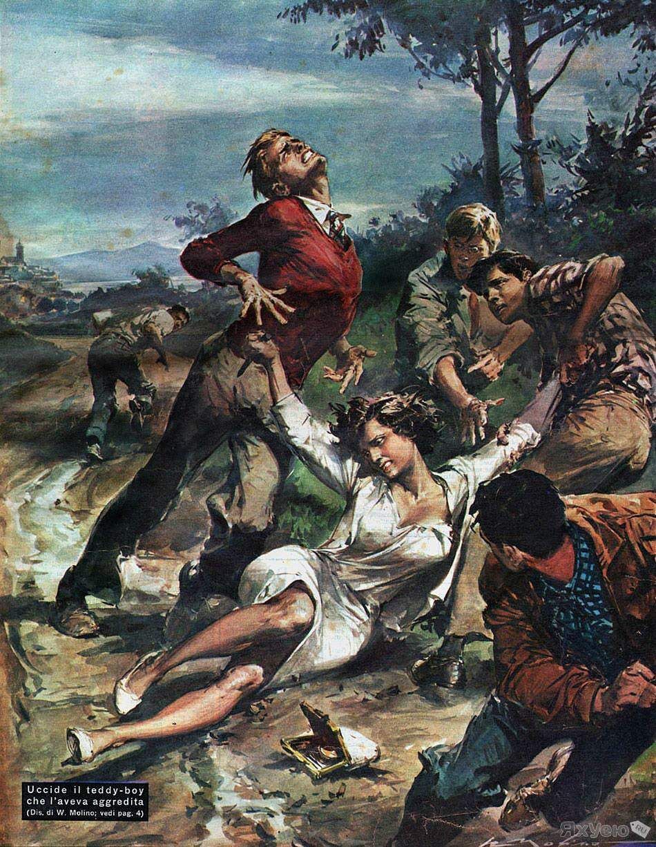 Walter Molino e as 40 capas do Domenica del Corriere onde deu muito ruim 7db1404f1a41acbeabe19a01c18b260e | Arte | artista, capa, del correire, domenica, ilustração, ilustrador, italia, molino, walter