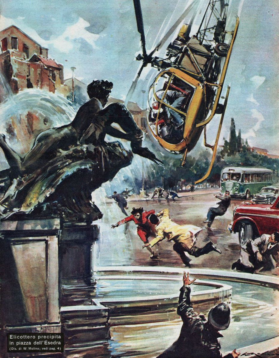 Walter Molino e as 40 capas do Domenica del Corriere onde deu muito ruim Ci7DegHUoAAl7BD | Arte | artista, capa, del correire, domenica, ilustração, ilustrador, italia, molino, walter