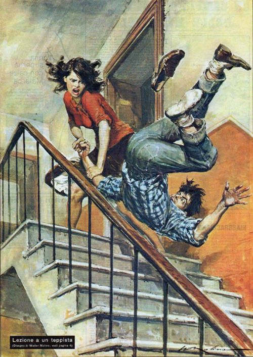 Walter Molino e as 40 capas do Domenica del Corriere onde deu muito ruim cae0772df040ec65b7ab4b270c5ffc79 art pulp couple art | Arte | artista, capa, del correire, domenica, ilustração, ilustrador, italia, molino, walter