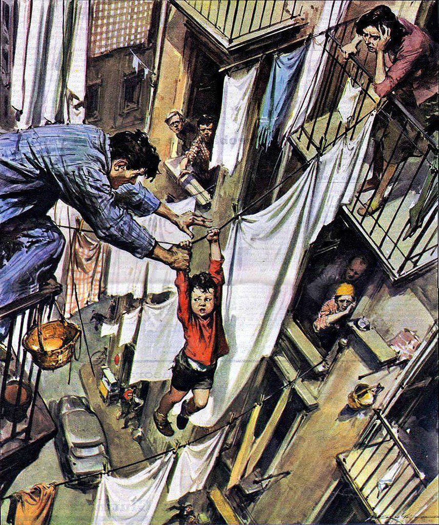 Walter Molino e as 40 capas do Domenica del Corriere onde deu muito ruim d358ed6837db9450bb4c5886d323c2af | Arte | artista, capa, del correire, domenica, ilustração, ilustrador, italia, molino, walter