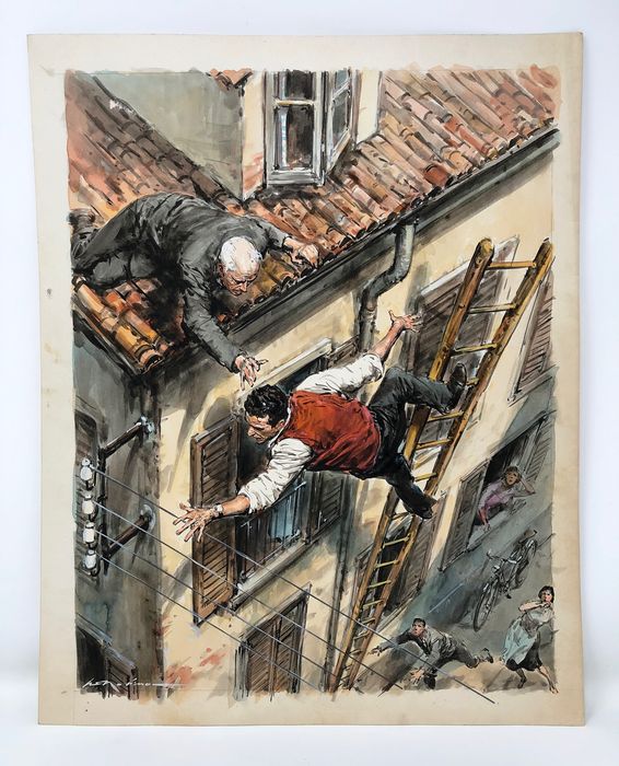 Walter Molino e as 40 capas do Domenica del Corriere onde deu muito ruim d45cf92a c4bb 4509 a2f1 e404cd8ee36e | Arte | artista, capa, del correire, domenica, ilustração, ilustrador, italia, molino, walter