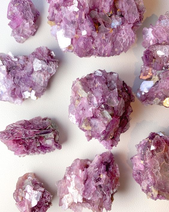 10 incríveis pedras rosa Pedras rosadas