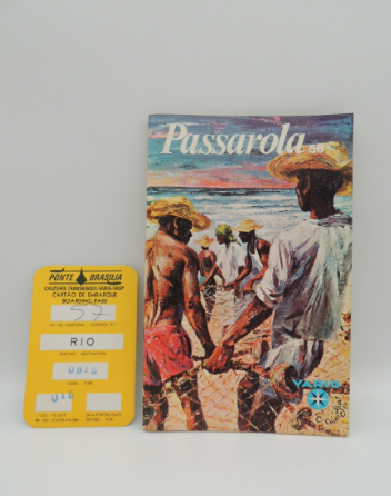 A esquisita história da viagem de Marcos Varig Passarola 56 Antiga revista de bordo com passate | Polêmica | aeroporto, bizarro, caso, curioso, incrível, polêmica