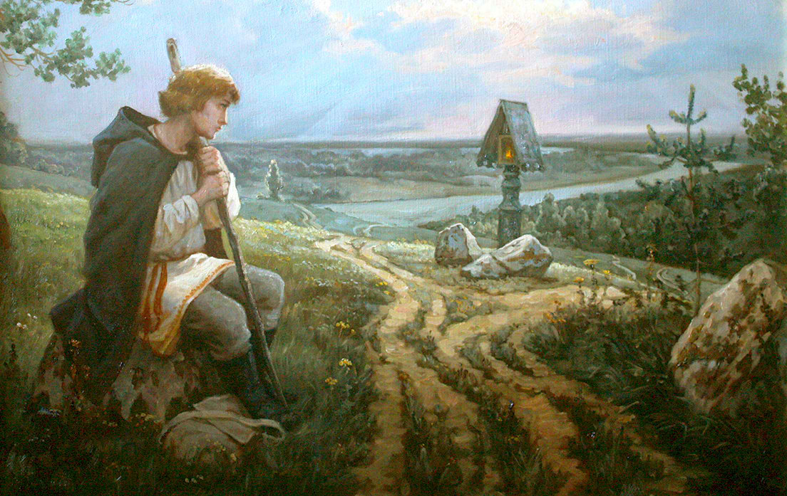 A arte de Shishkin Andrey Alekseevich 7c6d325152ea | Arte | Arte, artista, desenhos, ilustração, russo