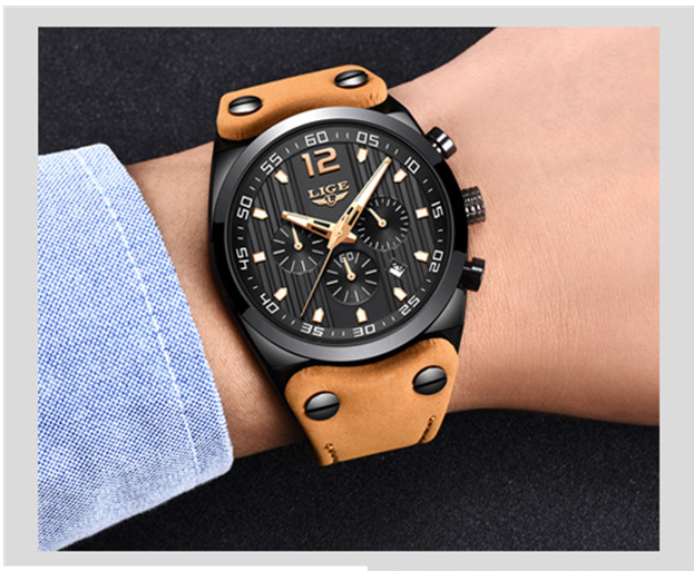 Relógio masculino LIGE 9890 Crios Watches | Curiosidades | curioso, design, relogio, relógios