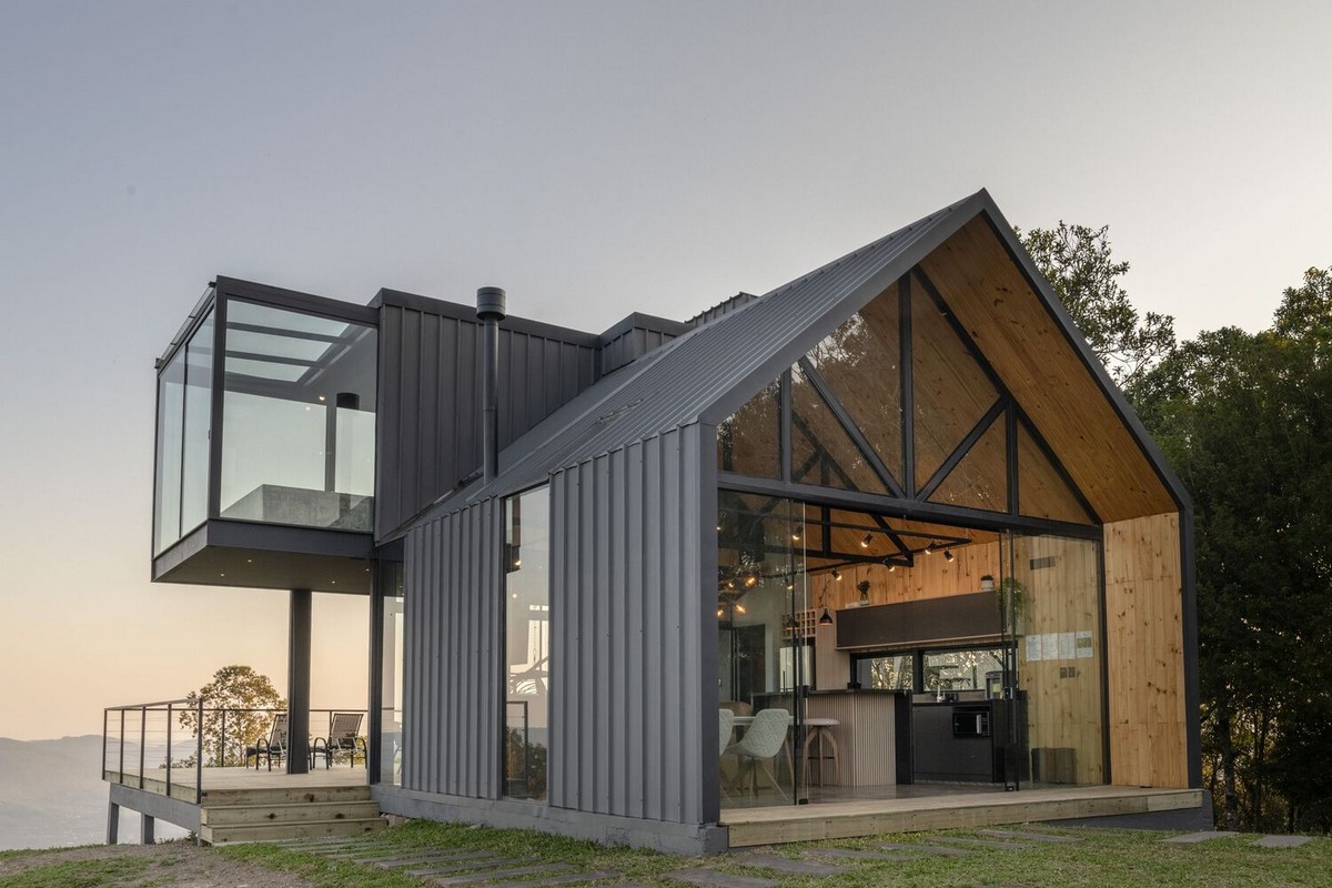 Um projeto de casa bem legal para férias no Brasil 59374757 original | Arquitetura | arquitetura, casa, construção