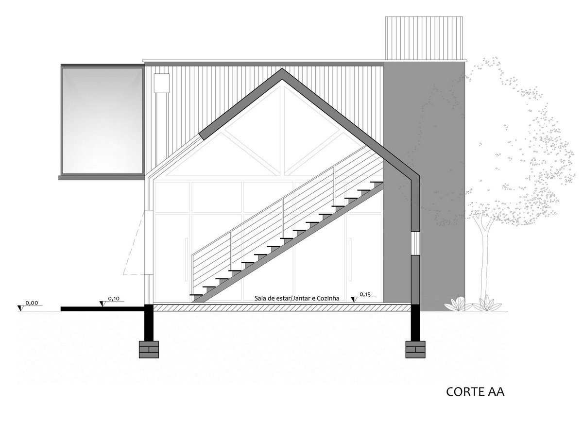 Um projeto de casa bem legal para férias no Brasil 59378049 original | Arquitetura | arquitetura, casa, construção