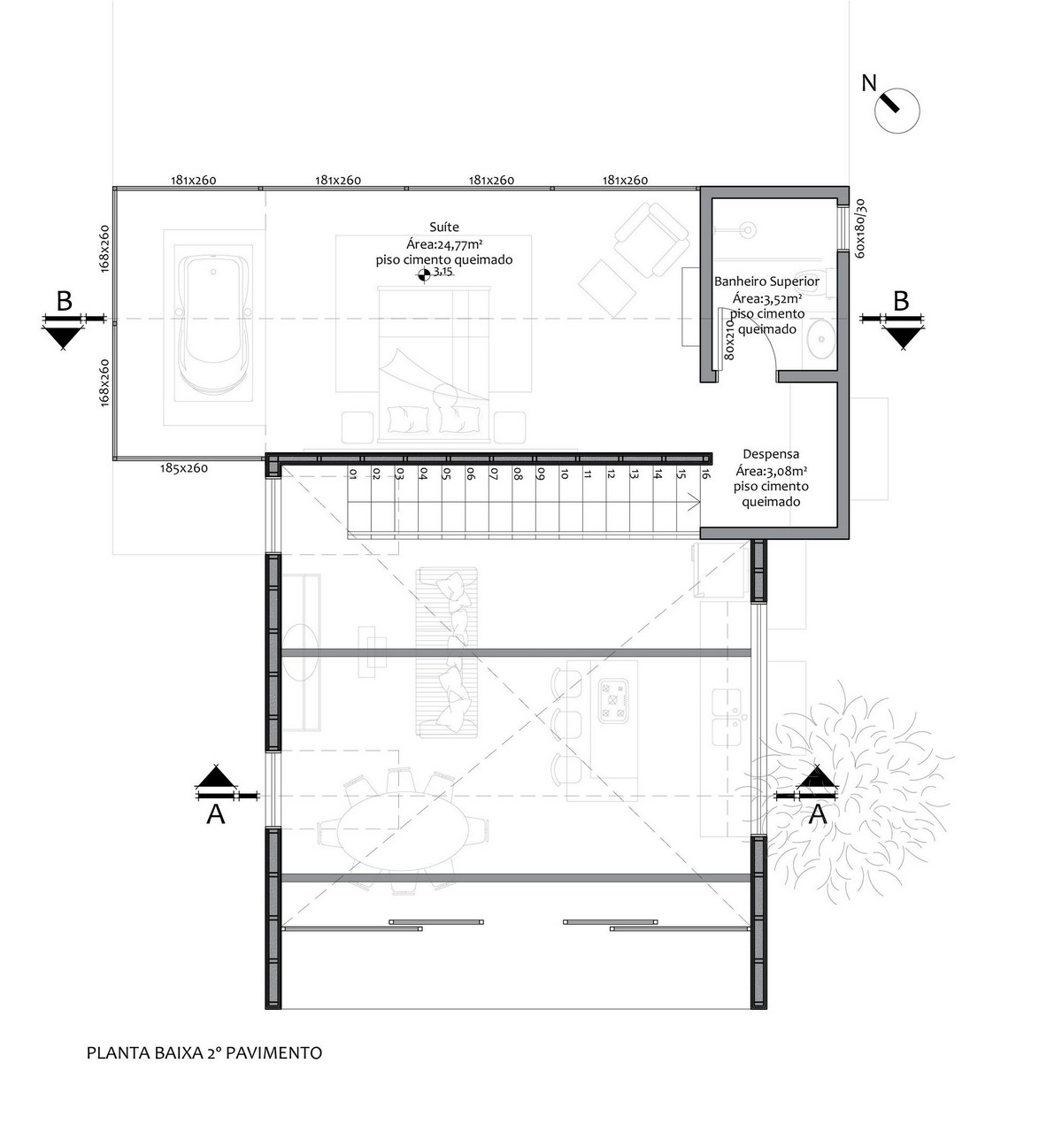 Um projeto de casa bem legal para férias no Brasil 59379227 original | Arquitetura | arquitetura, casa, construção