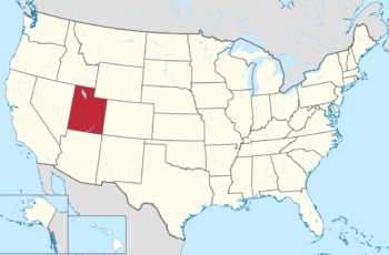 Uma estranha história sobre um cara operar o joelho e mudar de idioma 1200px Utah in United States.svg | Curiosidades | bizarro, cerebro, curioso, estranho, linguagem