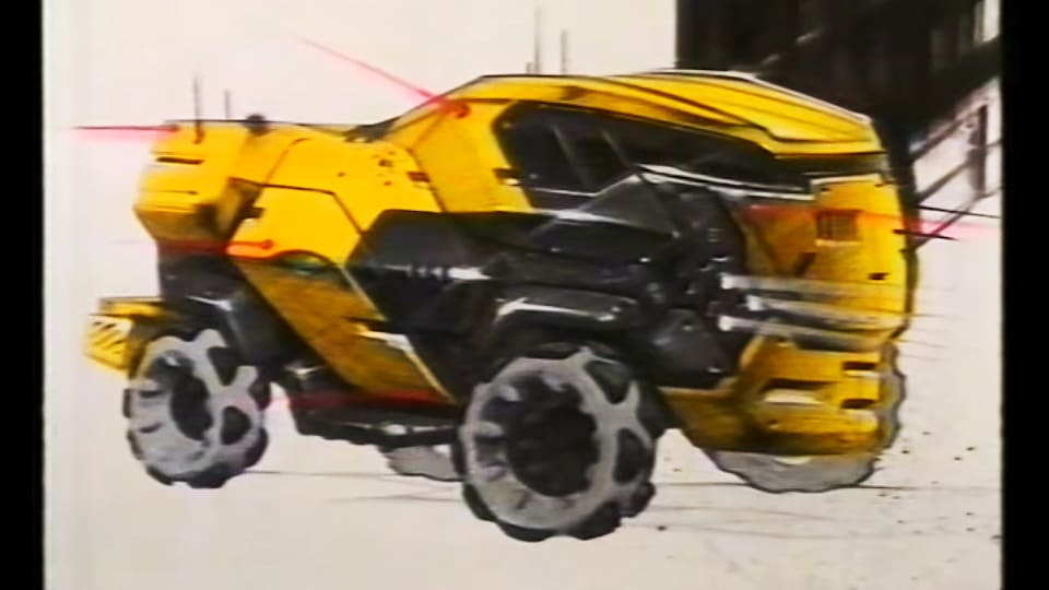 Misterioso carro é descoberto em Londres | Curiosidades | carro, curioso, design, dredd, filme