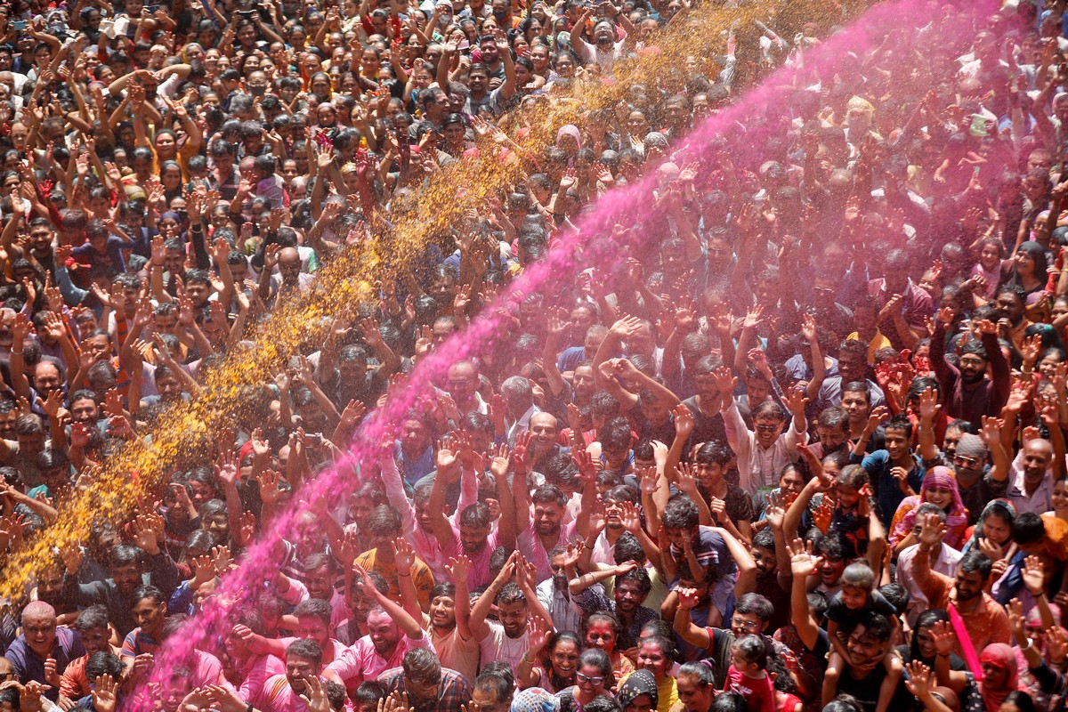 Foto Gump do dia: Um festival de cores na Índia 64725172 original | Foto gump do dia | cores, festival, foto gump do dia, índia