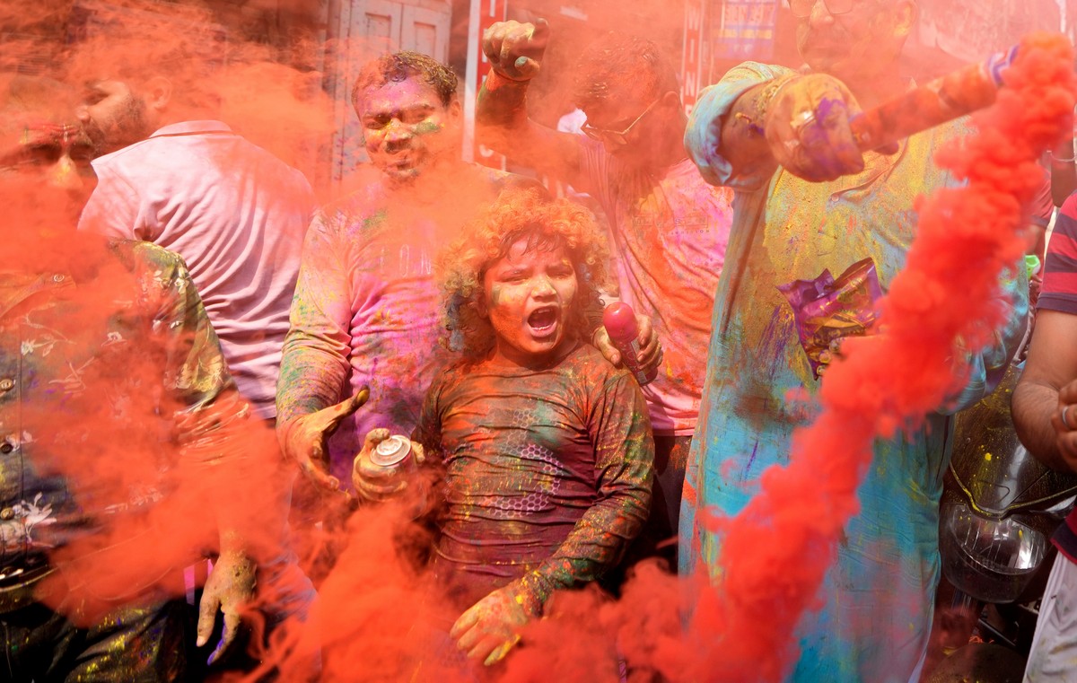 Foto Gump do dia: Um festival de cores na Índia 64726052 original | Foto gump do dia | cores, festival, foto gump do dia, índia