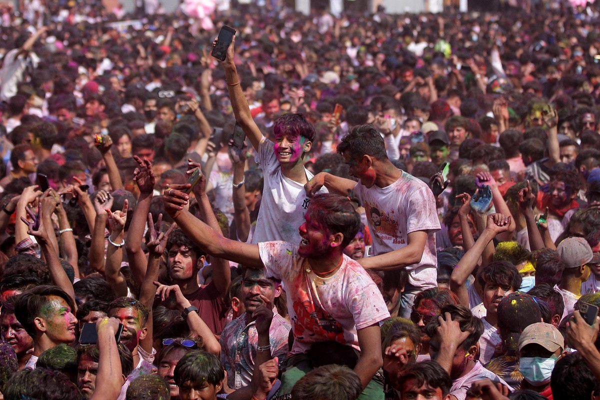 Foto Gump do dia: Um festival de cores na Índia 64728768 original | Foto gump do dia | cores, festival, foto gump do dia, índia