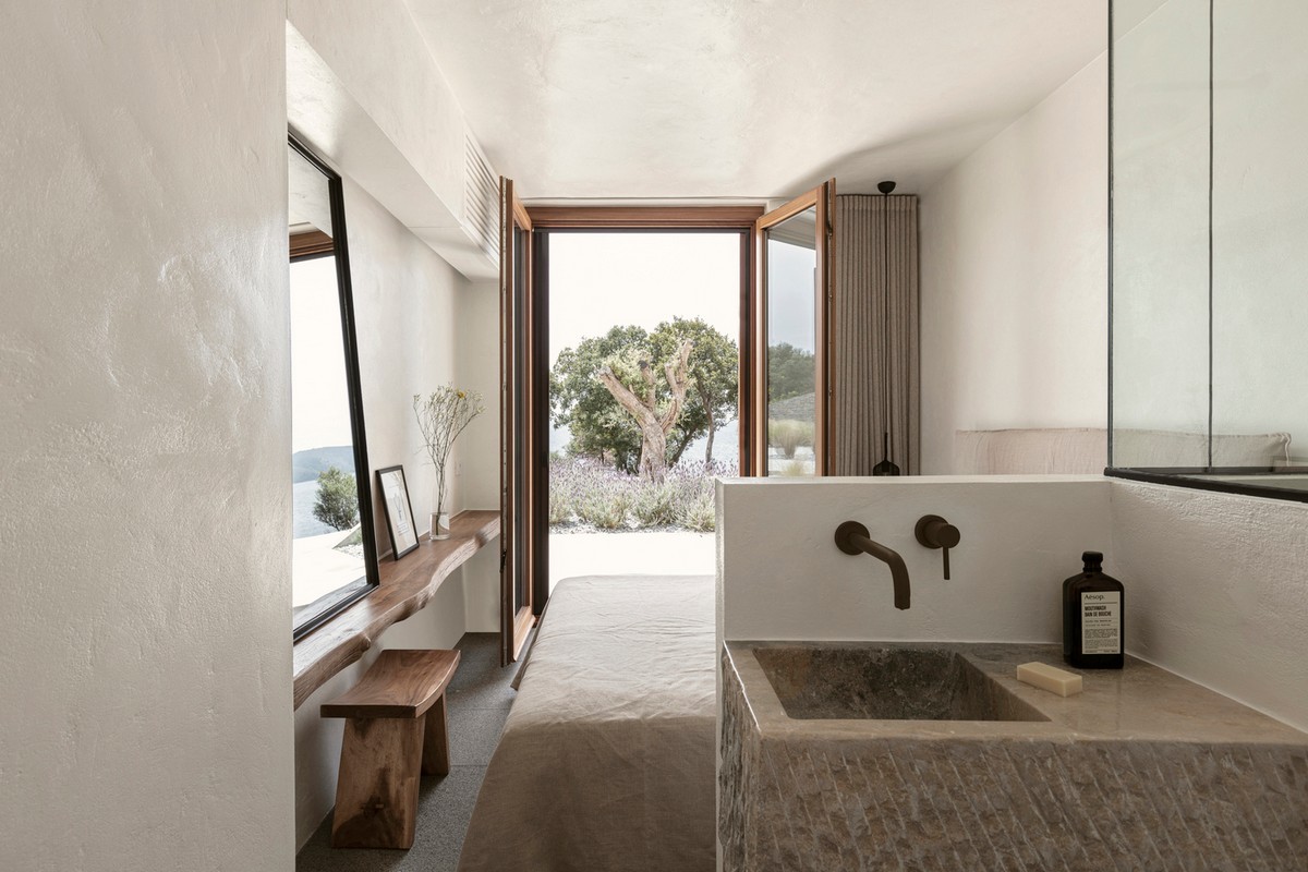Uma casa de frente para o mar na Grécia 65823365 original | Arquitetura | arquitetura, casa, curioso, praia
