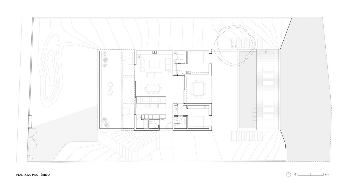 Uma casa de dois andares em Portugal 68961038 original | Arquitetura | arquitetura, casa, construção, Portugal, projeto