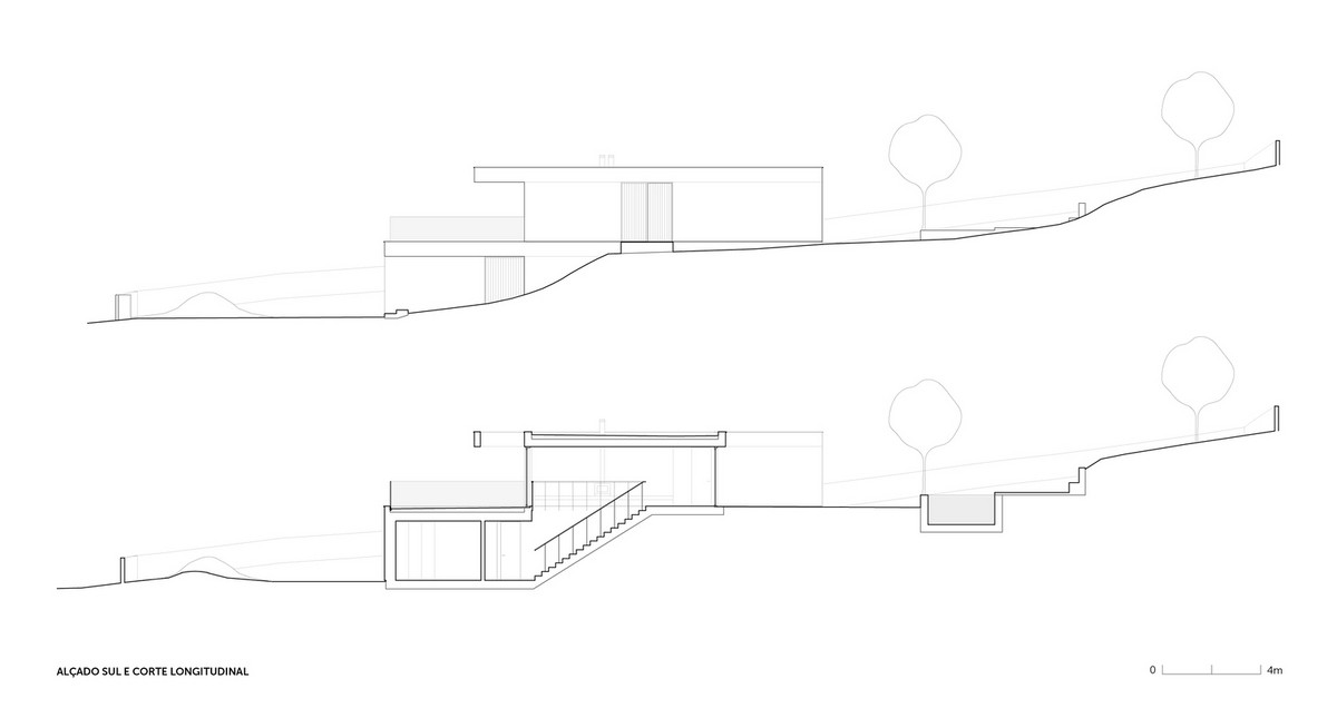 Uma casa de dois andares em Portugal 68961640 original | Arquitetura | arquitetura, casa, construção, Portugal, projeto