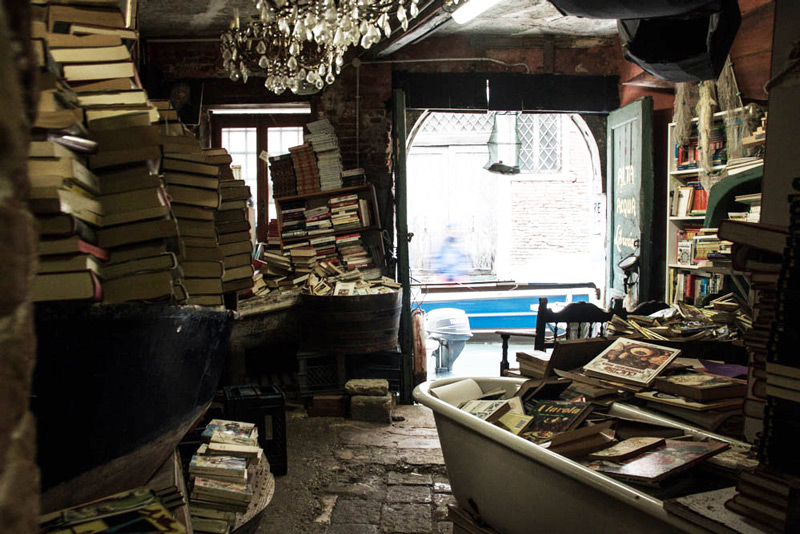 Foto Gump do dia: Uma livraria em Veneza libreria acqua alta venezia 9 | Foto gump do dia | fot9o gump do dia, lugares, veneza