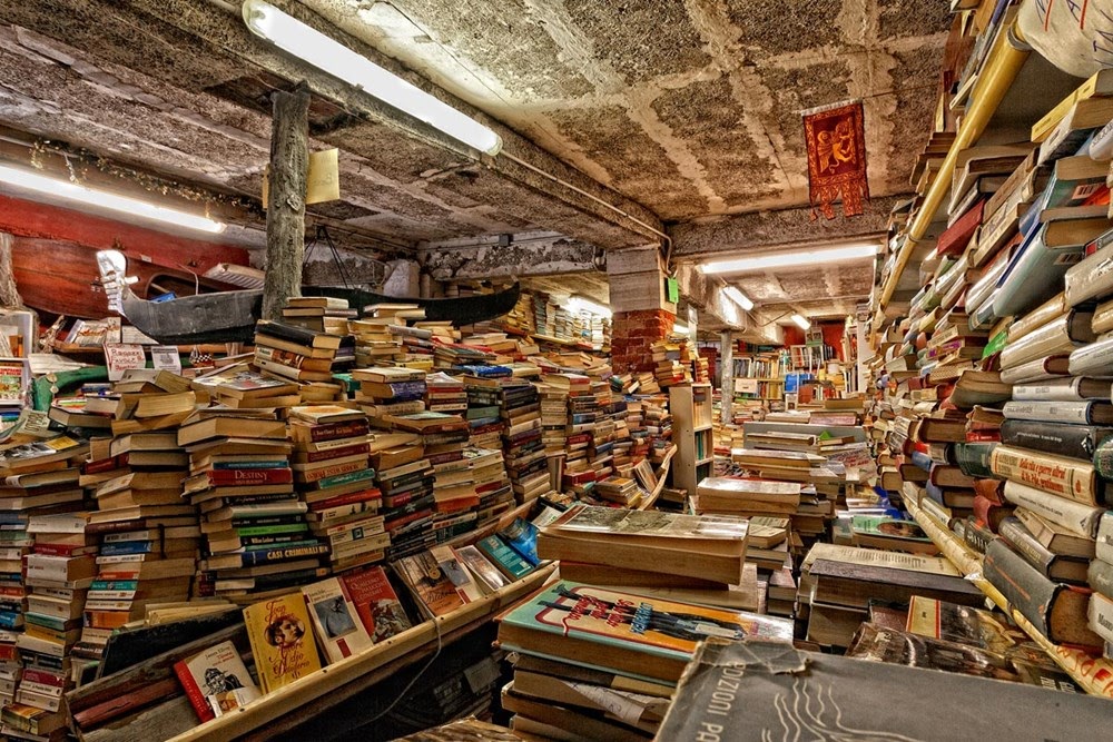 Foto Gump do dia: Uma livraria em Veneza libreria acqua alta 011 | Foto gump do dia | fot9o gump do dia, lugares, veneza